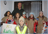 Mit Luther von Haus zu Haus - 2009
