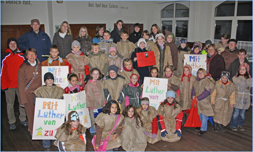 Mit Luther von Haus zu Haus - 2009